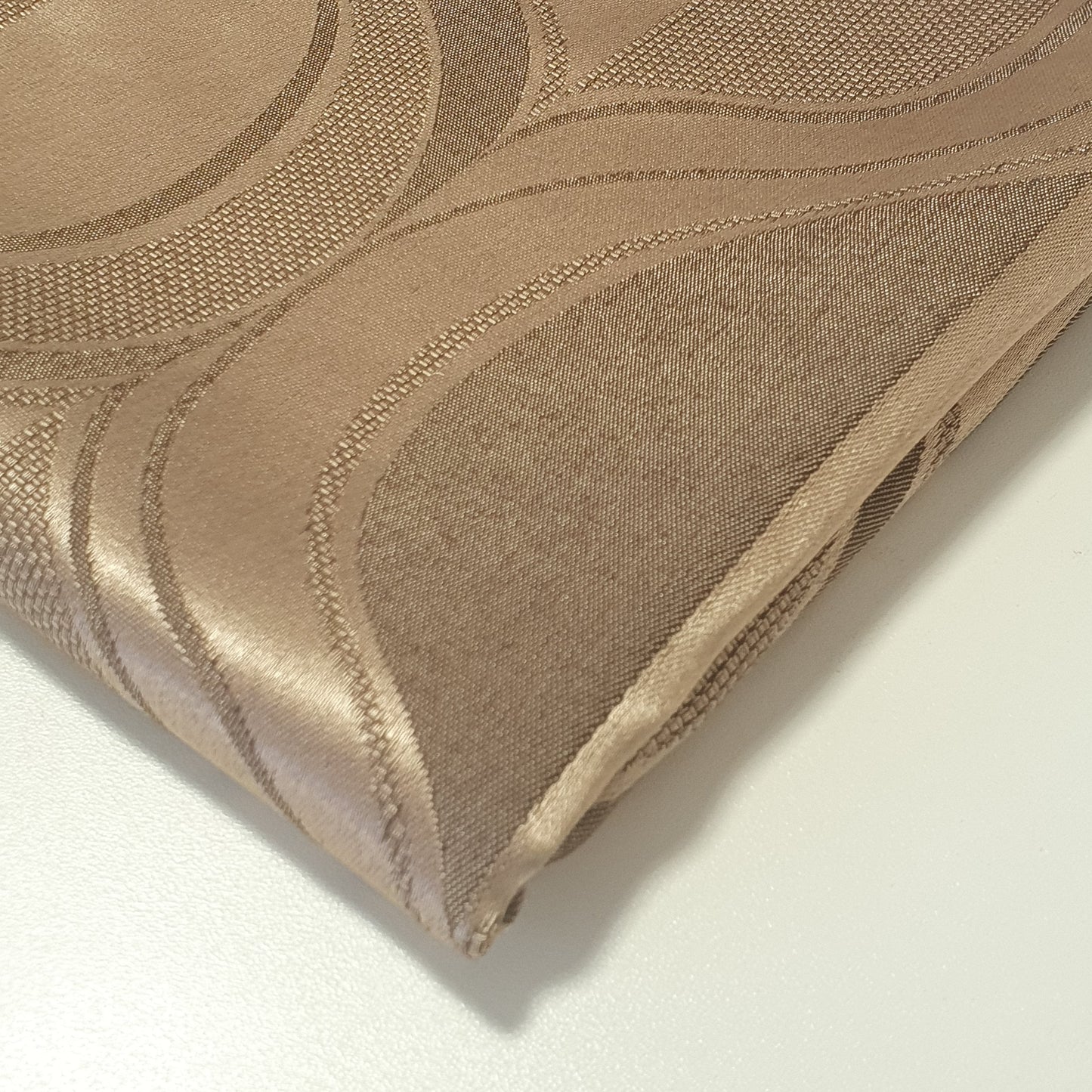 Luxurious Satin Jacquard Fabric – 58" Wide Upholstery & Dressmaking Material with Floral, Paisley, Stripe & Geometric Designs