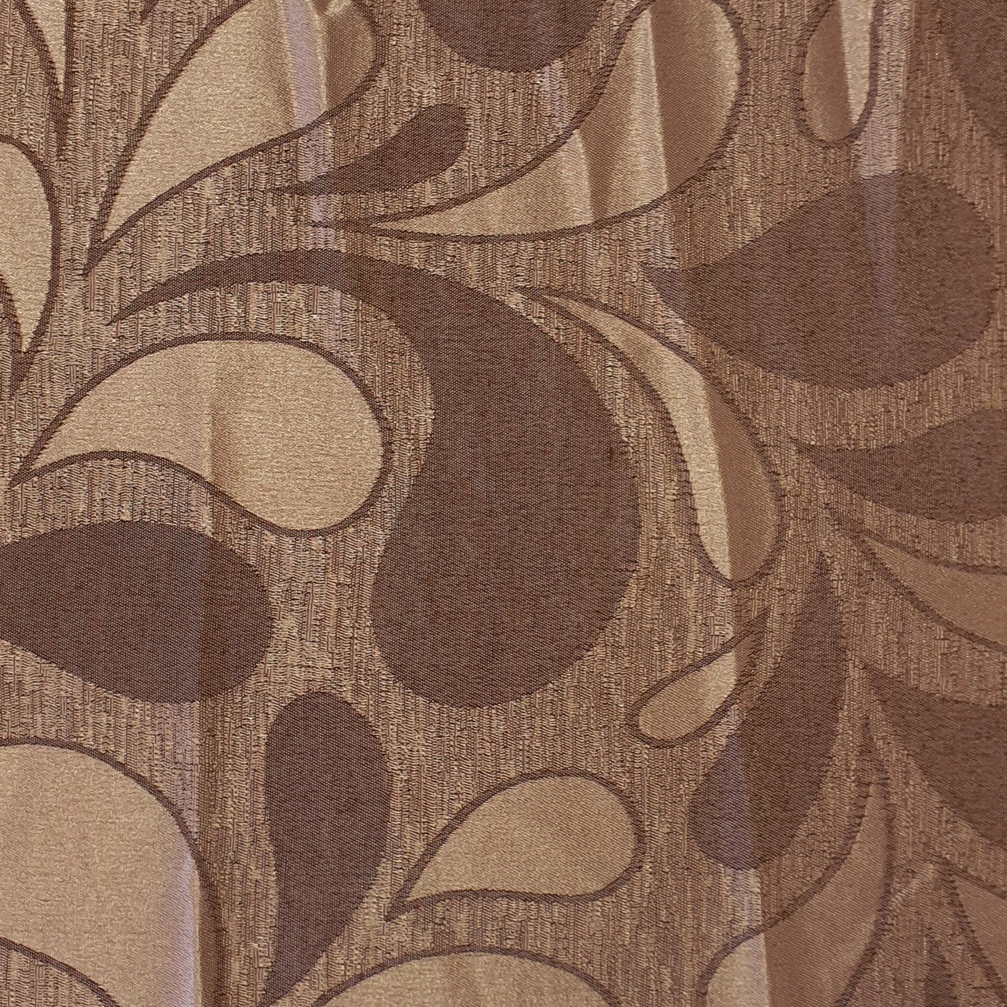 Luxurious Satin Jacquard Fabric – 58" Wide Upholstery & Dressmaking Material with Floral, Paisley, Stripe & Geometric Designs