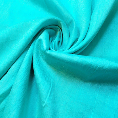 Plain Slub Faux Dupion Raw Silk Fabric – 100% Polyester – 44" Wide Upholstery, Bridal & Craft Material by the Metre
