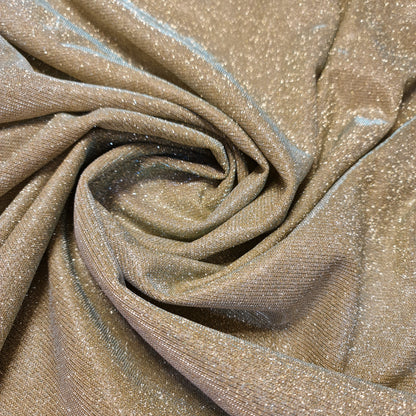 Shimmer Moonlight Stretch Glitter Nylon Fabric – 58" Wide Stardust Backdrop, Dress & Craft Material