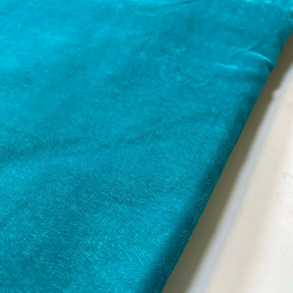 Luxury Three Crown Velvet Fabric (Micro 5000 & 9000) – 44" Wide Plain Solid Colours Non-Stretch Triple Velvet for Dress & Craft