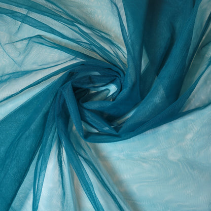 Premium Soft Plain Sheer Tulle Net Fabric – 58" Wide for Tutu, Fairy, Veil, Bridal & Wedding Décor, 25-Meter Bolt