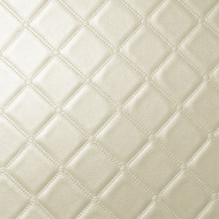 Flame Retardant Upholstery Vinyl Leatherette Trellis Diamond Pattern | PVC 140cm Wide – Sold by the Meter
