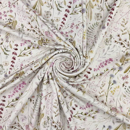 Digitally Printed Viscose Jersey Fabric | Soft Stretch Jersey 60" (150cm) Wide Dressmaking Fabric – Sold by the Meter