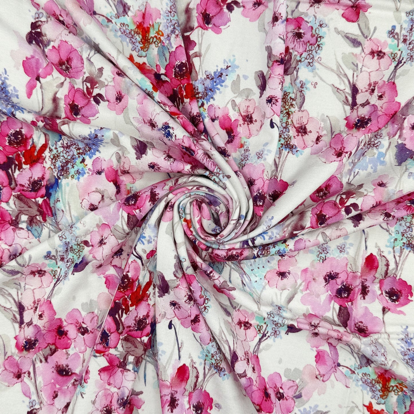 Digitally Printed Viscose Jersey Fabric | Soft Stretch Jersey 60" (150cm) Wide Dressmaking Fabric – Sold by the Meter