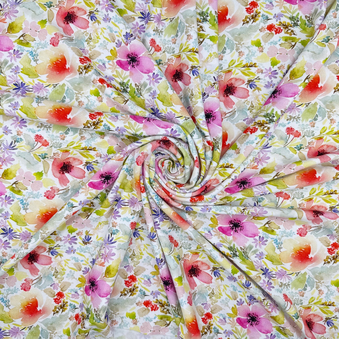 Digitally Printed Viscose Jersey Fabric | Soft Stretch Jersey 60" (150cm) Wide Dressmaking Fabric – Sold by the Meter