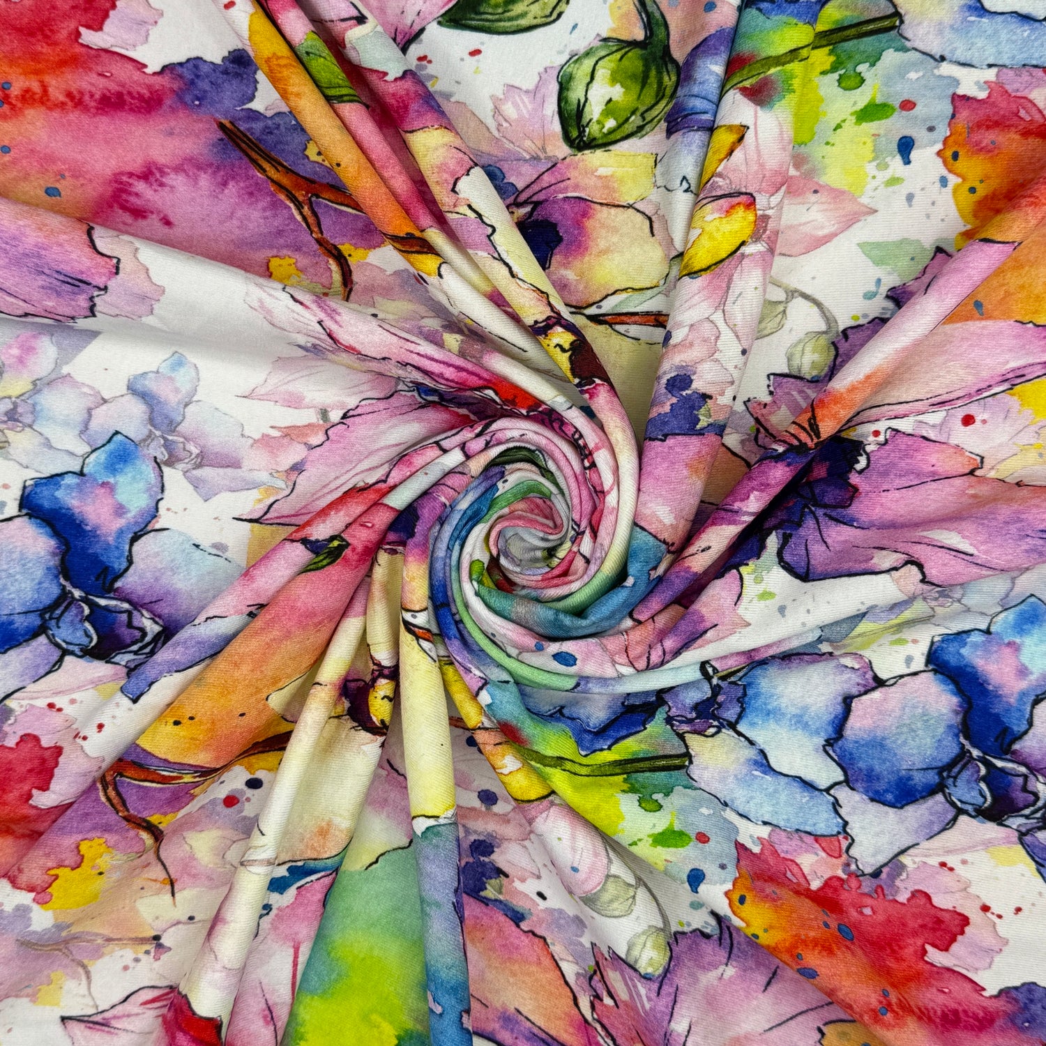 Digitally Printed Viscose Jersey Fabric | Soft Stretch Jersey 60