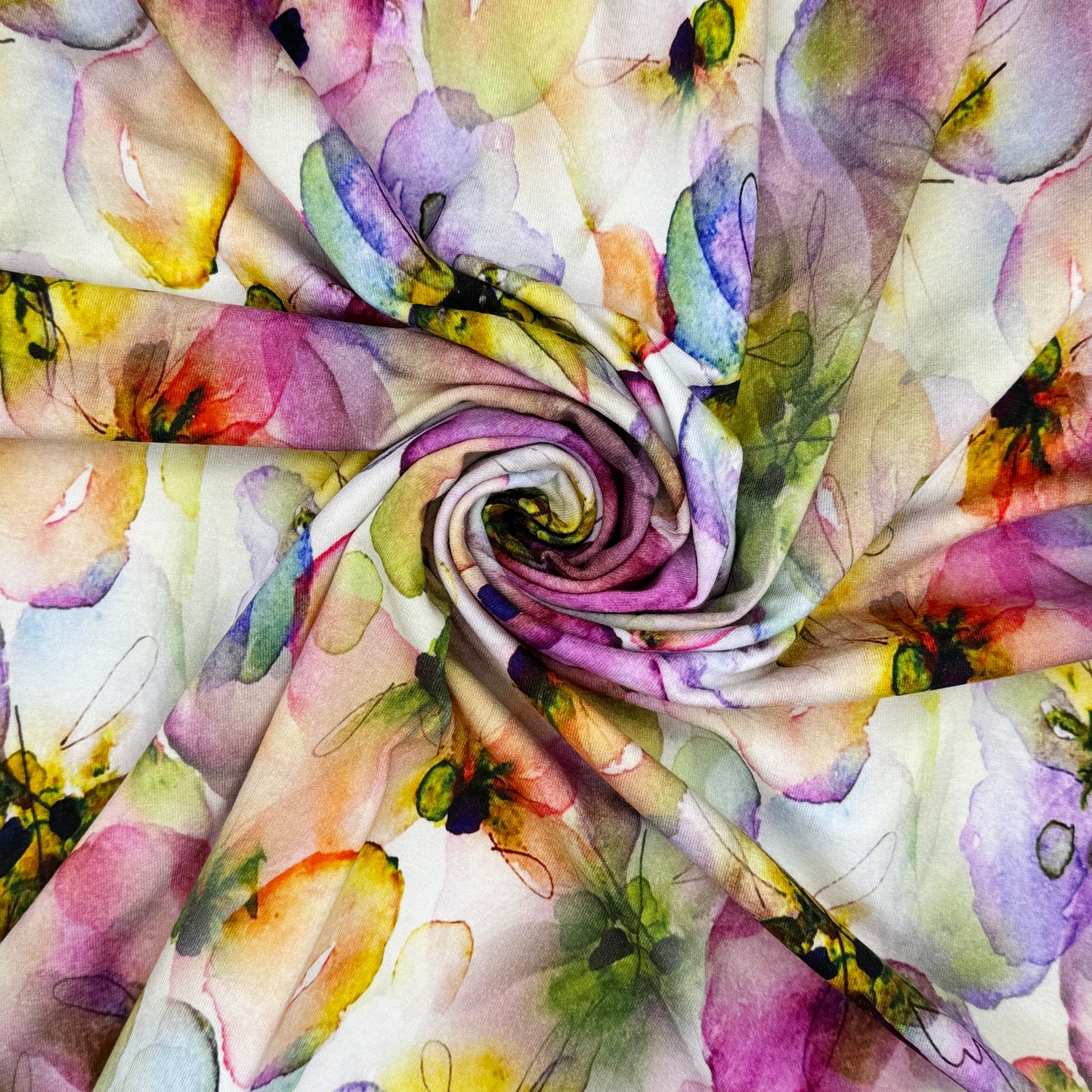 Digitally Printed Viscose Jersey Fabric | Soft Stretch Jersey 60" (150cm) Wide Dressmaking Fabric – Sold by the Meter