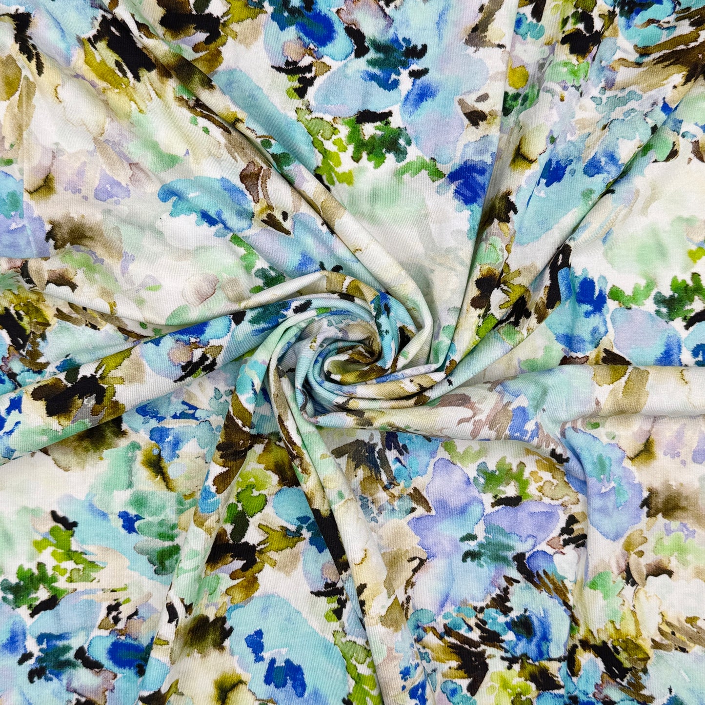 Digitally Printed Viscose Jersey Fabric | Soft Stretch Jersey 60" (150cm) Wide Dressmaking Fabric – Sold by the Meter