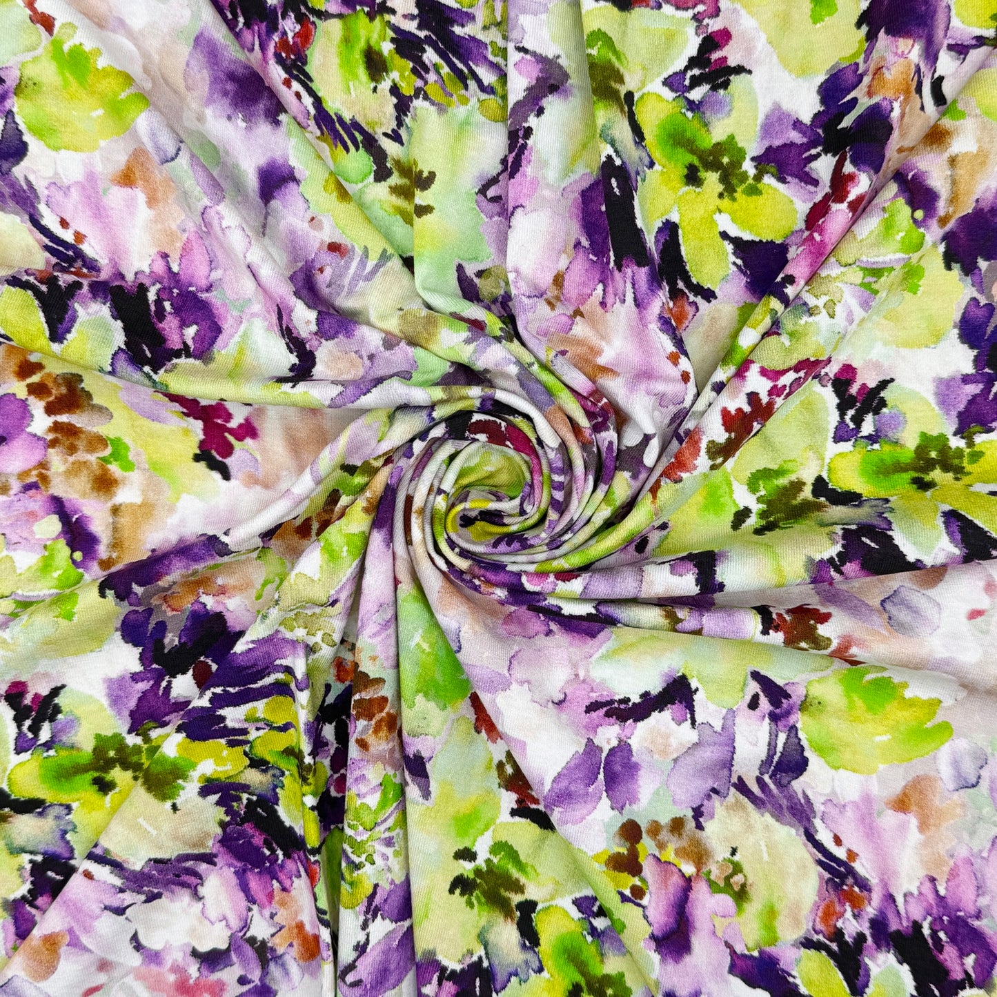 Digitally Printed Viscose Jersey Fabric | Soft Stretch Jersey 60" (150cm) Wide Dressmaking Fabric – Sold by the Meter