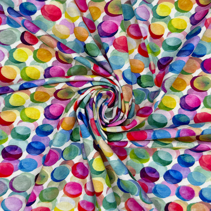 Digitally Printed Viscose Jersey Fabric | Soft Stretch Jersey 60" (150cm) Wide Dressmaking Fabric – Sold by the Meter