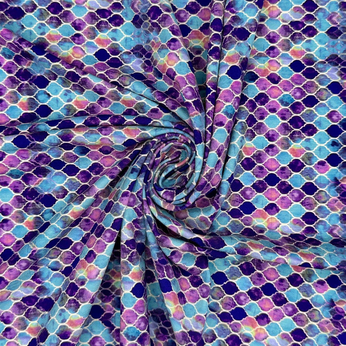 Digitally Printed Viscose Jersey Fabric | Soft Stretch Jersey 60" (150cm) Wide Dressmaking Fabric – Sold by the Meter