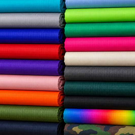 Polyester Ripstop Fabric | Lightweight Multi‑Purpose Ripstop 59" (150cm) Wide – Sold by the Meter
