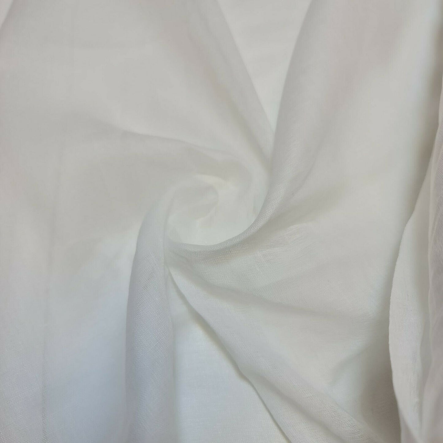 100% Cotton Muslin Fabric – Sheer Gauze Plain Weave for Dress Lining, Crafts & Cheesecloth