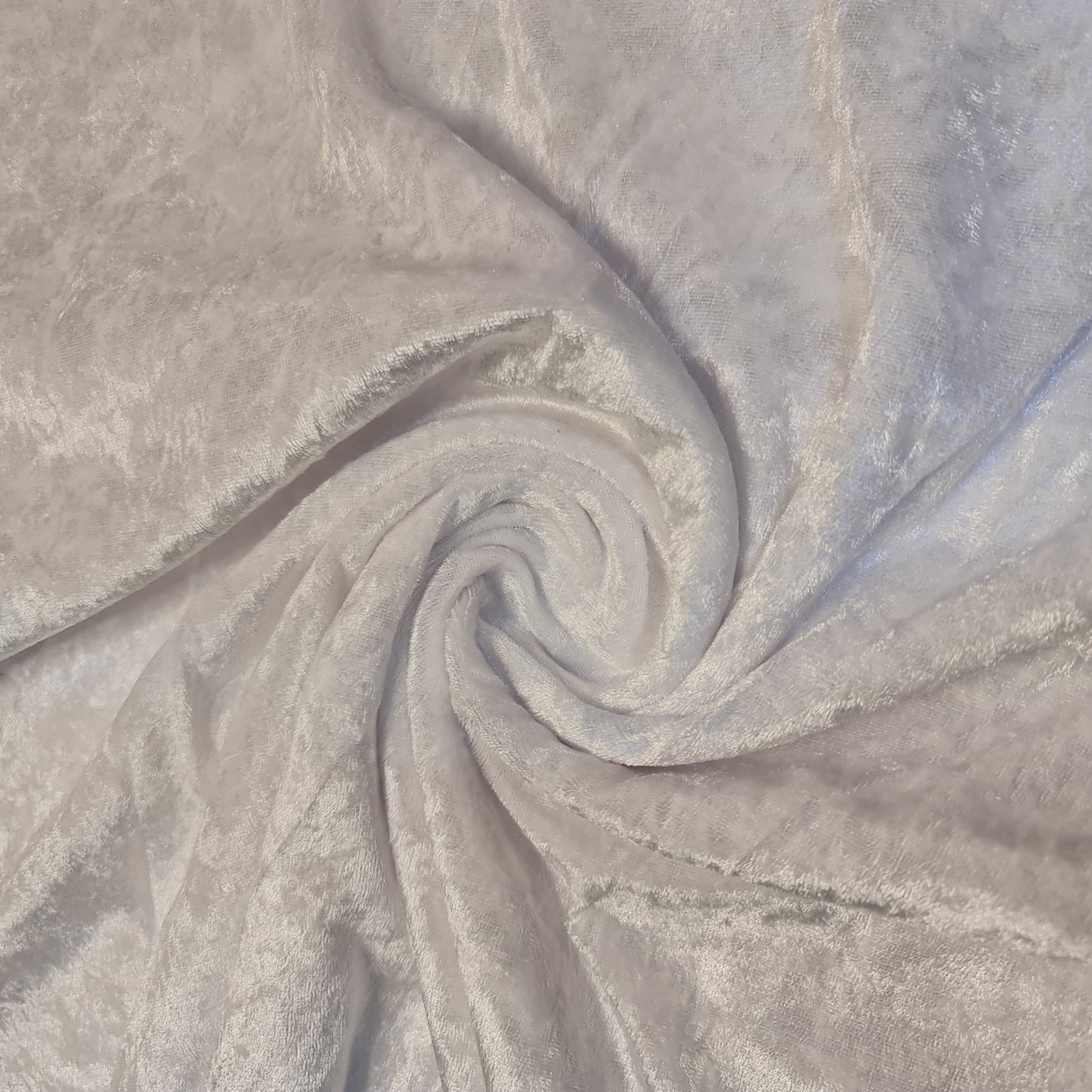 Crushed Velvet Stretch Velour Fabric – 58" Wide Plain Solid Colours Premium Material for Dresses, Crafts Projects