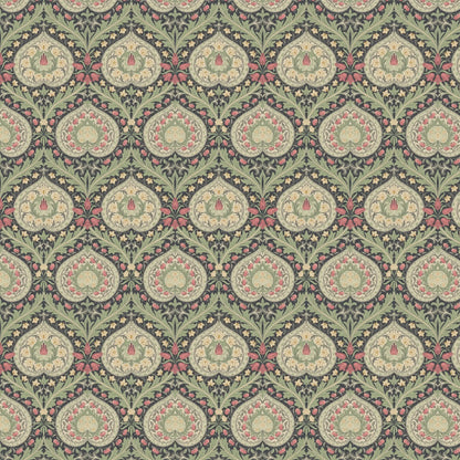 William Morris 100% Cotton Furnishing Weight Side-Matching Printed Panama Fabric | European Produced 55" (140cm) Wide 220gsm – Sold by the Meter