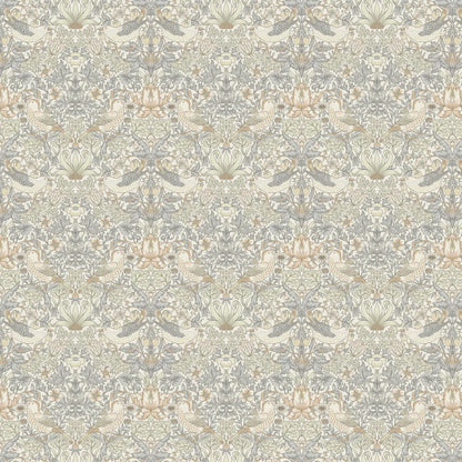 William Morris 100% Cotton Furnishing Weight Side-Matching Printed Panama Fabric | European Produced 55" (140cm) Wide 220gsm – Sold by the Meter