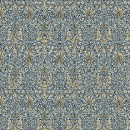 William Morris 100% Cotton Furnishing Weight Side-Matching Printed Panama Fabric | European Produced 55" (140cm) Wide 220gsm – Sold by the Meter