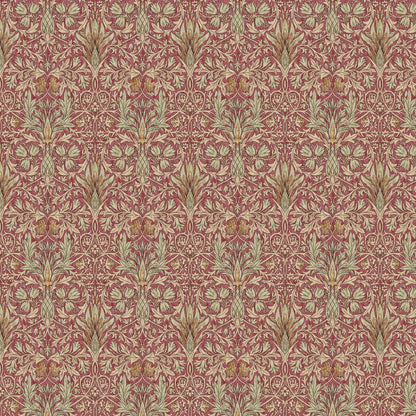 William Morris 100% Cotton Furnishing Weight Side-Matching Printed Panama Fabric | European Produced 55" (140cm) Wide 220gsm – Sold by the Meter