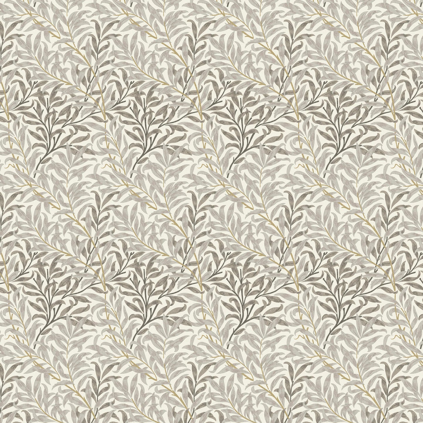 William Morris 100% Cotton Furnishing Weight Side-Matching Printed Panama Fabric | European Produced 55" (140cm) Wide 220gsm – Sold by the Meter