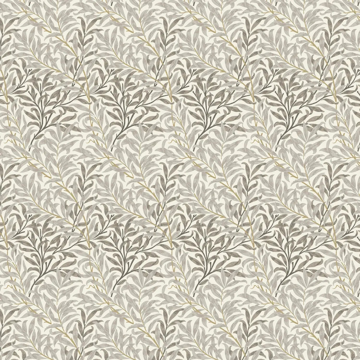 William Morris 100% Cotton Furnishing Weight Side-Matching Printed Panama Fabric | European Produced 55" (140cm) Wide 220gsm – Sold by the Meter