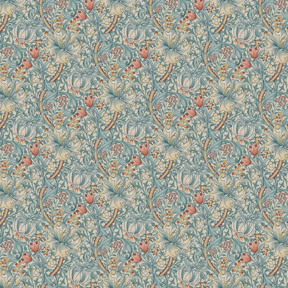 William Morris 100% Cotton Furnishing Weight Side-Matching Printed Panama Fabric | European Produced 55" (140cm) Wide 220gsm – Sold by the Meter