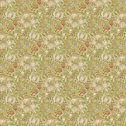 William Morris 100% Cotton Furnishing Weight Side-Matching Printed Panama Fabric | European Produced 55" (140cm) Wide 220gsm – Sold by the Meter