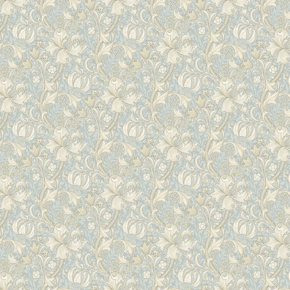 William Morris 100% Cotton Furnishing Weight Side-Matching Printed Panama Fabric | European Produced 55" (140cm) Wide 220gsm – Sold by the Meter