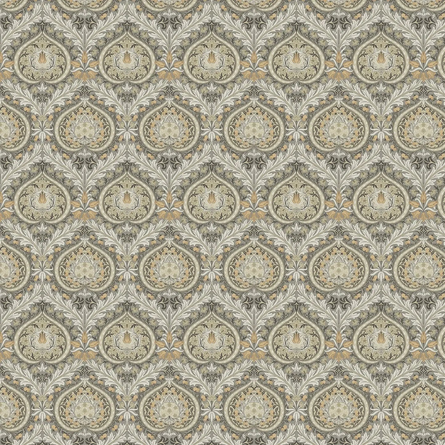 William Morris Design Coated Cotton Fabric | Waterproof Acrylic & Teflon Coated 100% Cotton 55" (140cm) Wide – Sold by the Meter