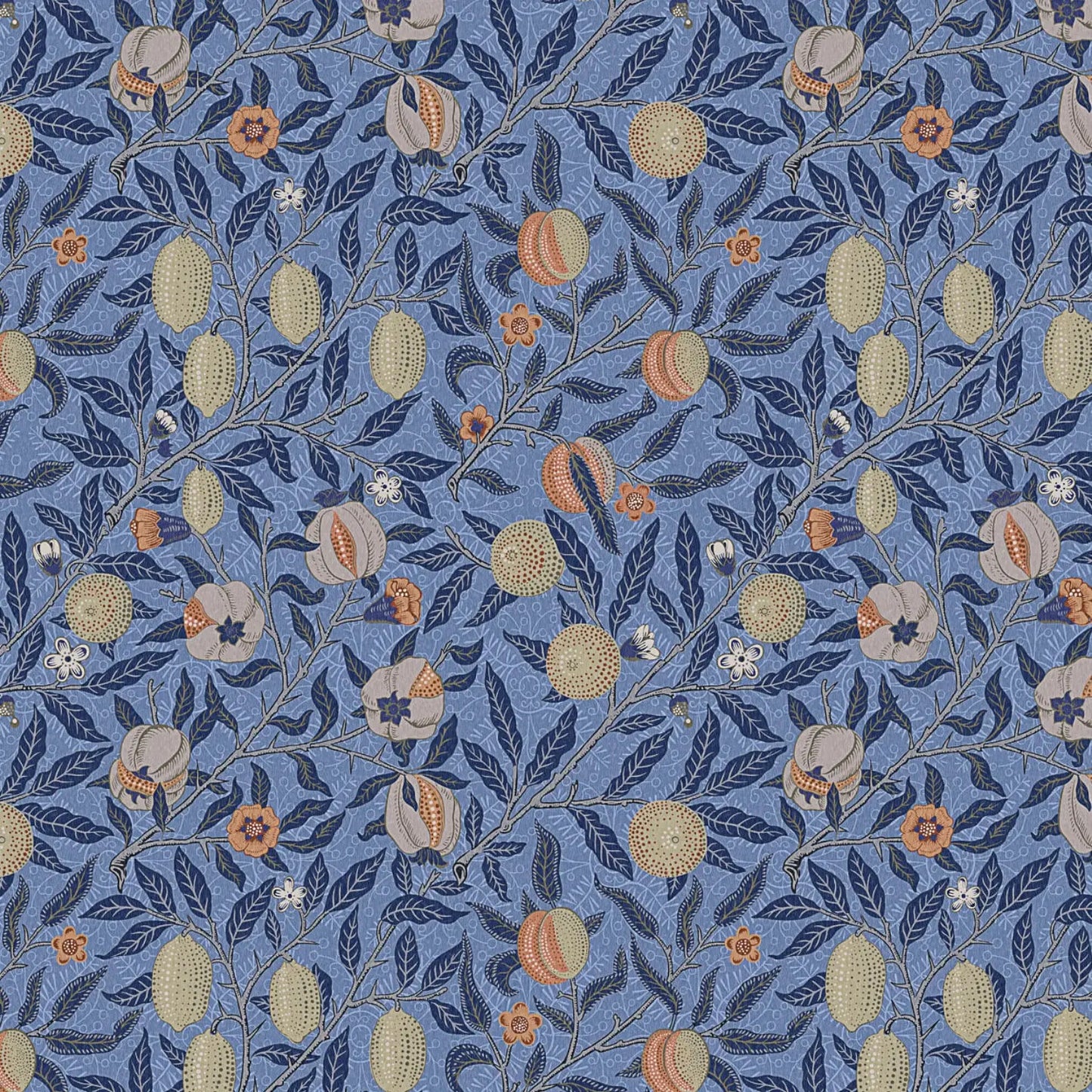 William Morris Design Coated Cotton Fabric | Waterproof Acrylic & Teflon Coated 100% Cotton 55" (140cm) Wide – Sold by the Meter