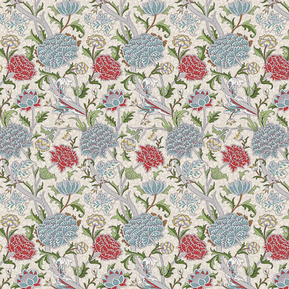 William Morris Design Coated Cotton Fabric | Waterproof Acrylic & Teflon Coated 100% Cotton 55" (140cm) Wide – Sold by the Meter