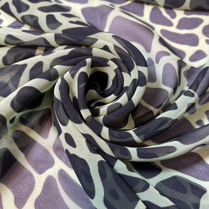 Floral Printed Polyester Georgette and Sheer Chiffon Fabric – Summer Dress Material