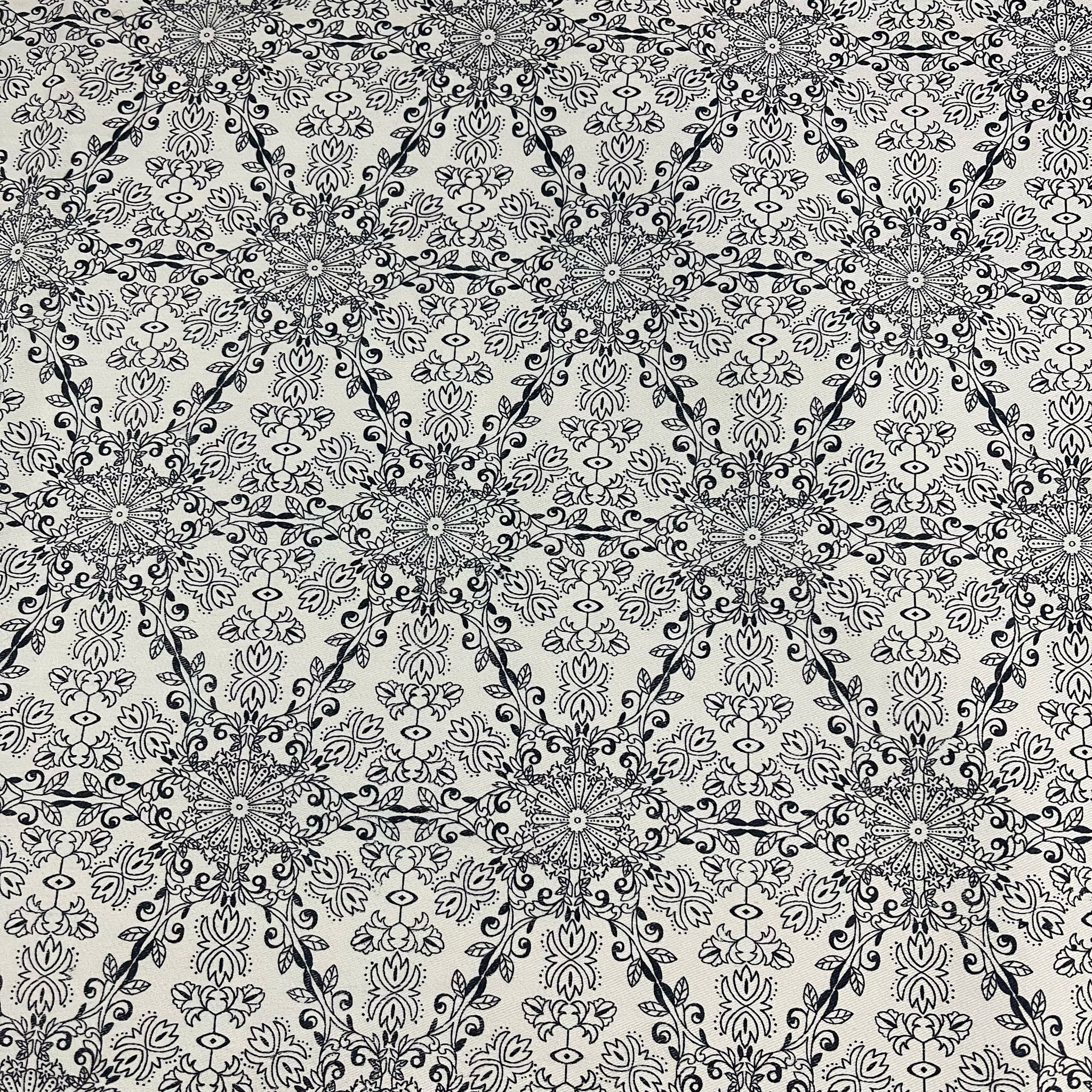 Floral 100% Cotton Fabric Paisley Dress Craft Costume Quilting Material 44