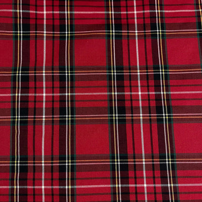 100% Cotton Royal Stewart Tartan Fabric Dress Craft Quilting Costume Material 58"