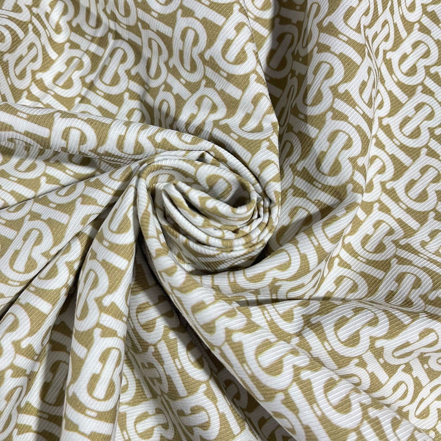 Beige 100% Cotton Tartan Material B-BERRY Designer Inspired Check Plaid Dress Fabric 58"