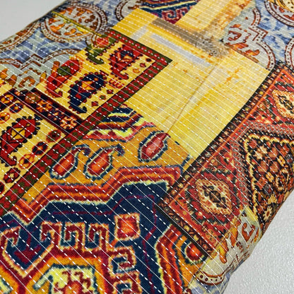 Kantha Batik Cotton Fabric Material Blind Curtain Craft Dress Material 44" Wide