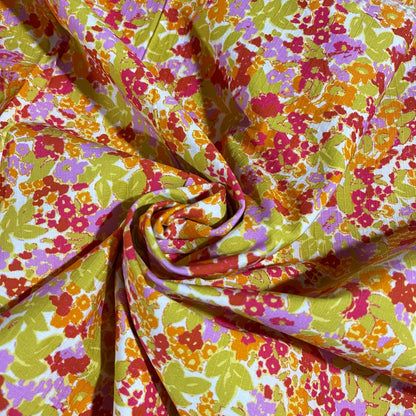 Kantha Batik Cotton Fabric Material Blind Curtain Craft Dress Material 44" Wide