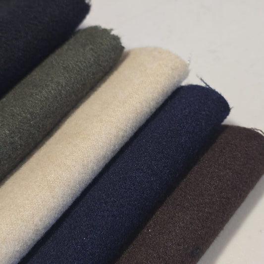 Washable Wool Fabric Ideal For Coats and Scarfs 58" Wide By The Meter