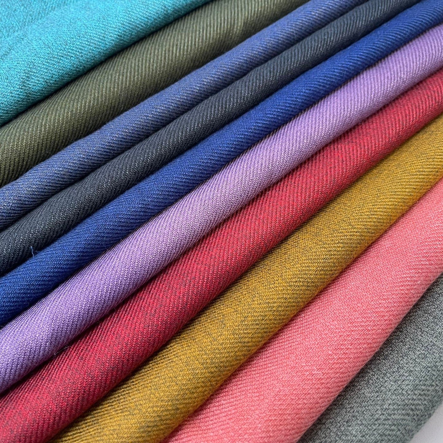 Pashmina Winter Viscose Twill Fabric Dress Costume Scarf Material 44" Wide By The Meter