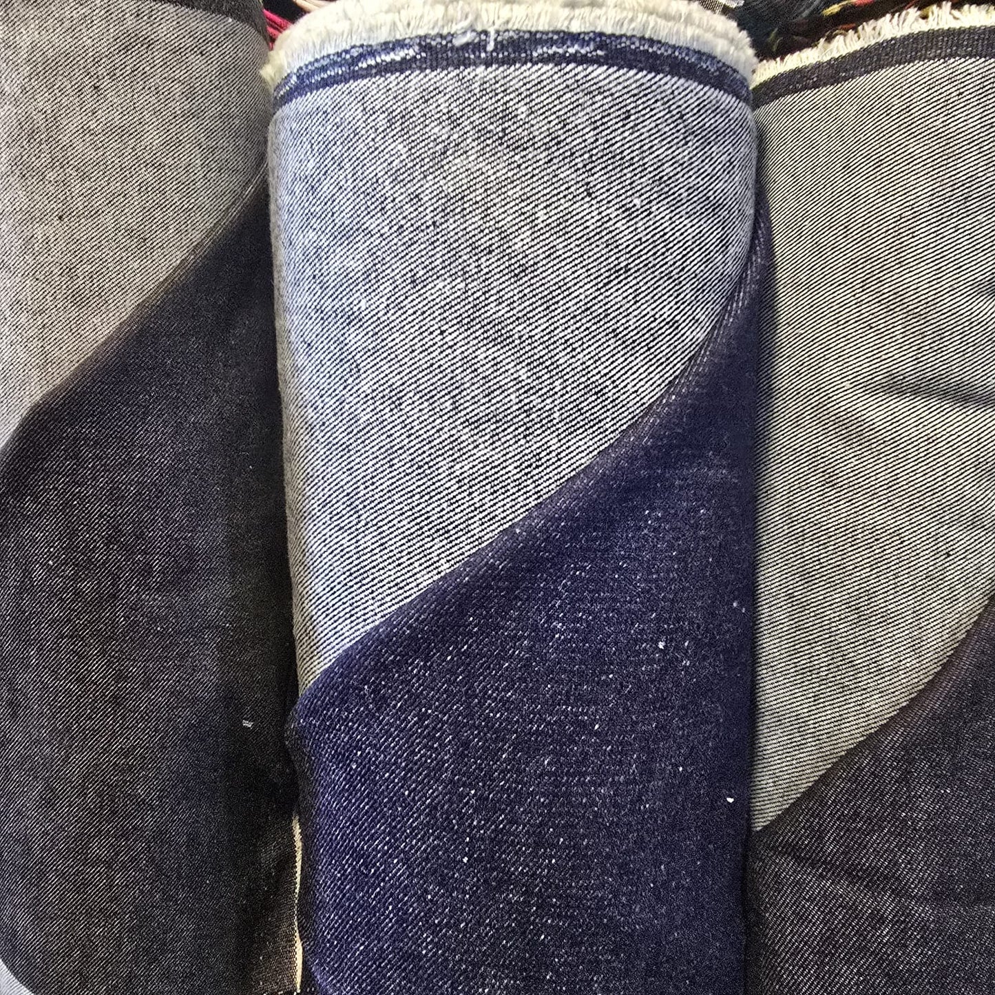 Denim Fabric 12oz Heavy Weight Dress Craft Costume Material EXTRA WIDE 180cm By The Meter