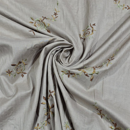 Luxury Embroidered Cotton Lawn Fabric Floral Dress Making Craft Material 58" Wide Sold By The Metre