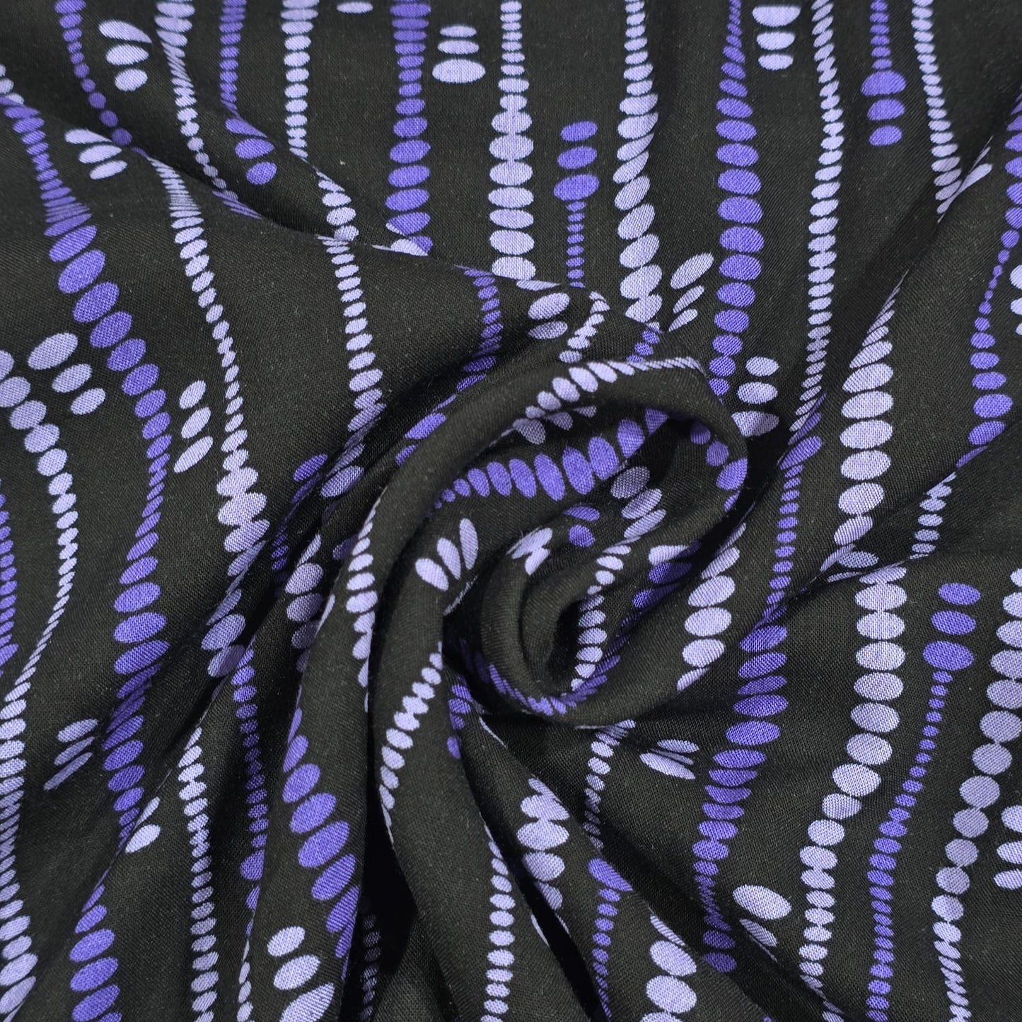 Printed Viscose Challis Fabric Soft Lightweight Dress Making Material 58" Wide Sold By The Meter