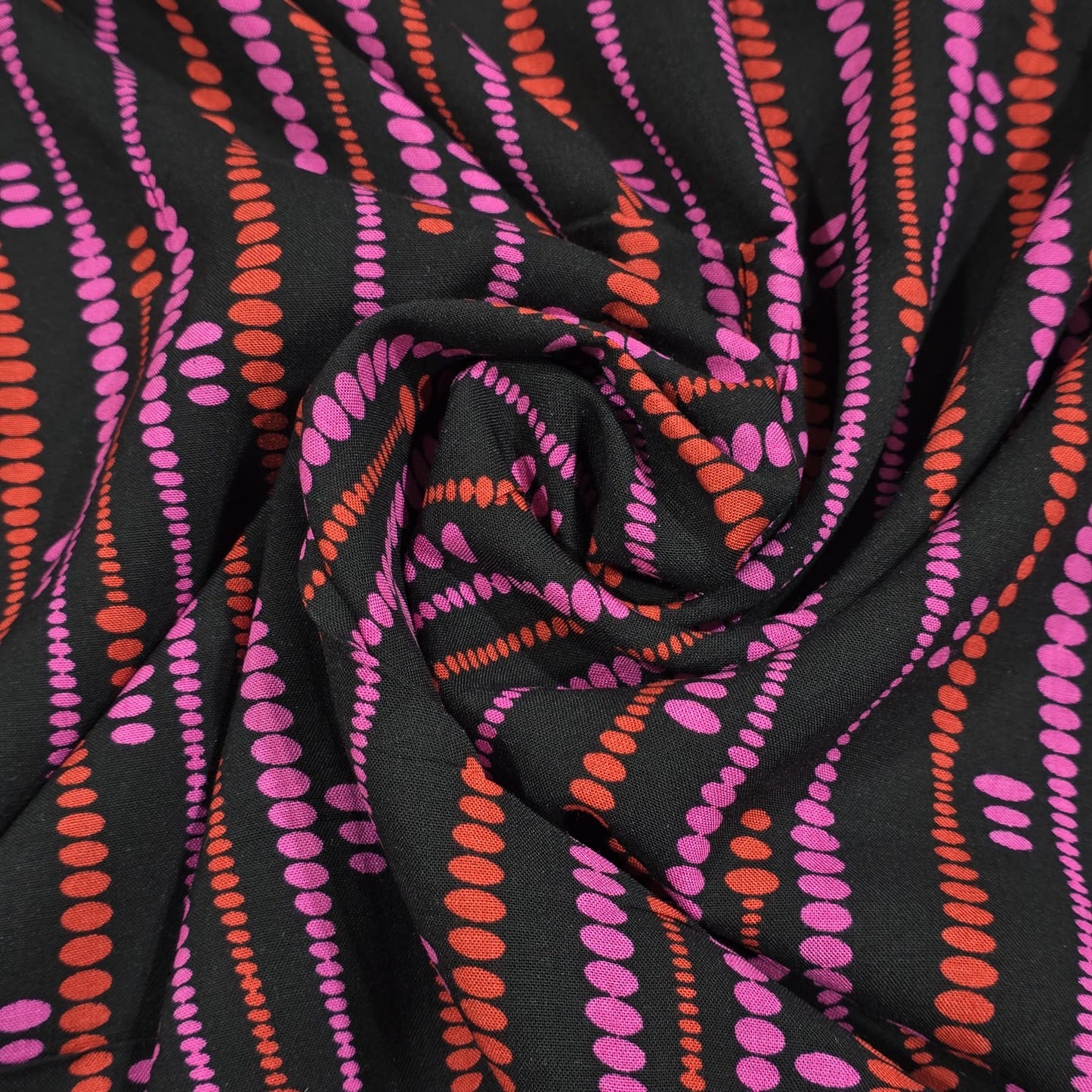 Printed Viscose Challis Fabric Soft Lightweight Dress Making Material 58" Wide Sold By The Meter