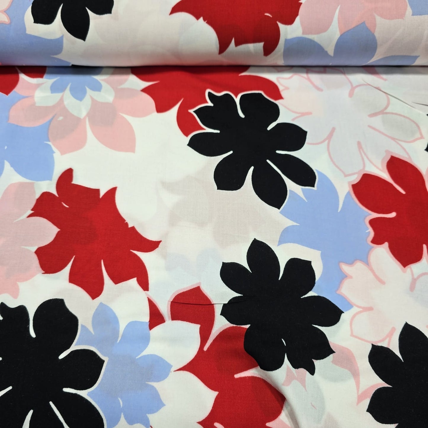 Printed Viscose Challis Fabric Soft Lightweight Dress Making Material 58" Wide Sold By The Meter