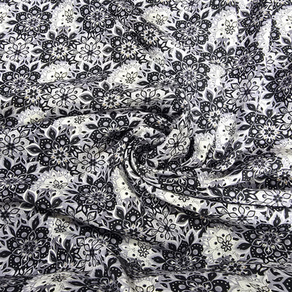 Viscose Challis Print Fabric 58" By The Meter Soft Lightweight Material
