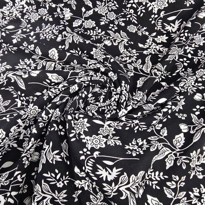 Viscose Challis Print Fabric 58" By The Meter Soft Lightweight Material