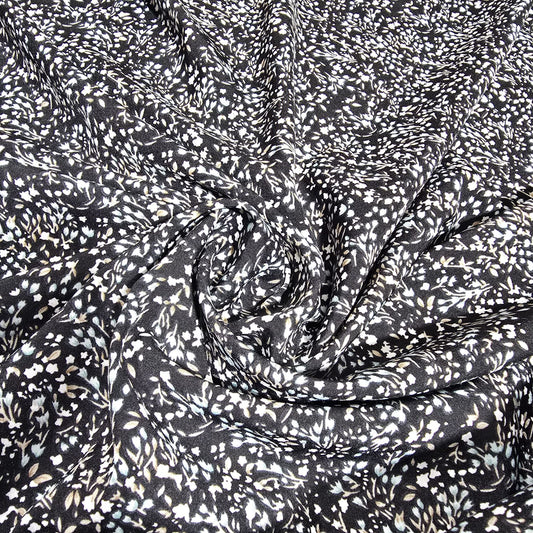 Viscose Challis Print Fabric 58" By The Meter Soft Lightweight Material
