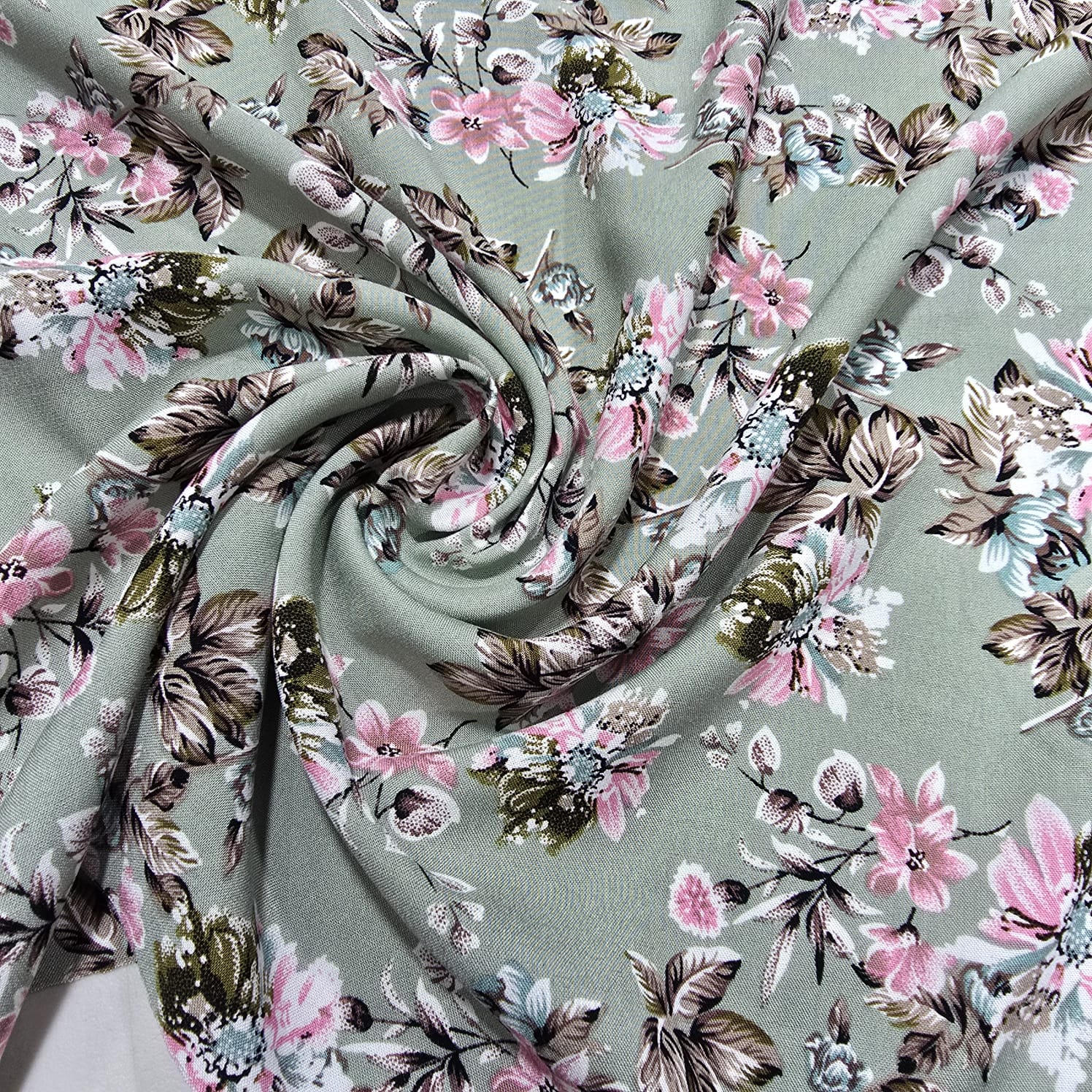 Viscose Challis Print Fabric 58