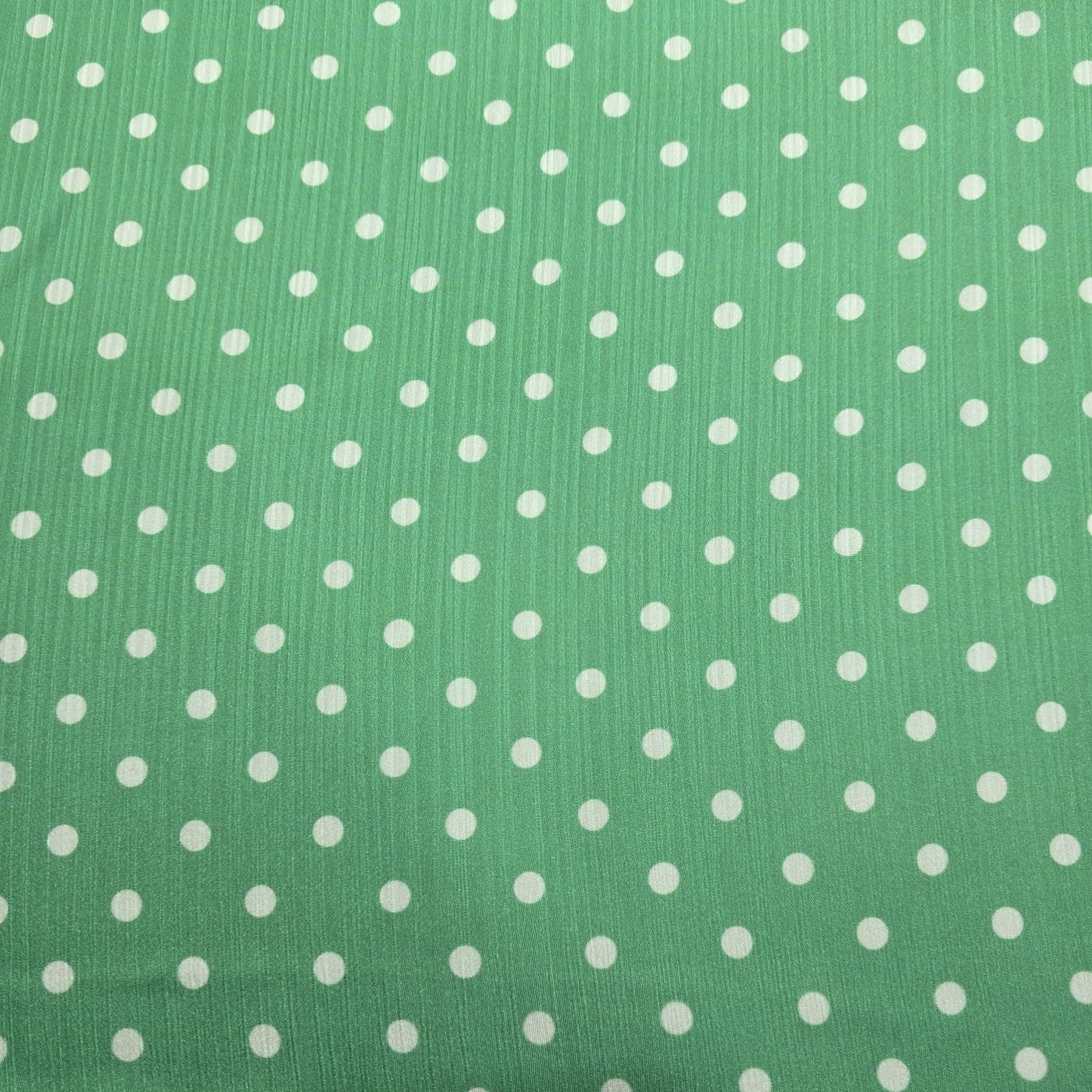 Yoryu Crinkle Satin Fabric 58" Wide Sold by the Metre | Polka Dot & Floral Dressmaking Fabric