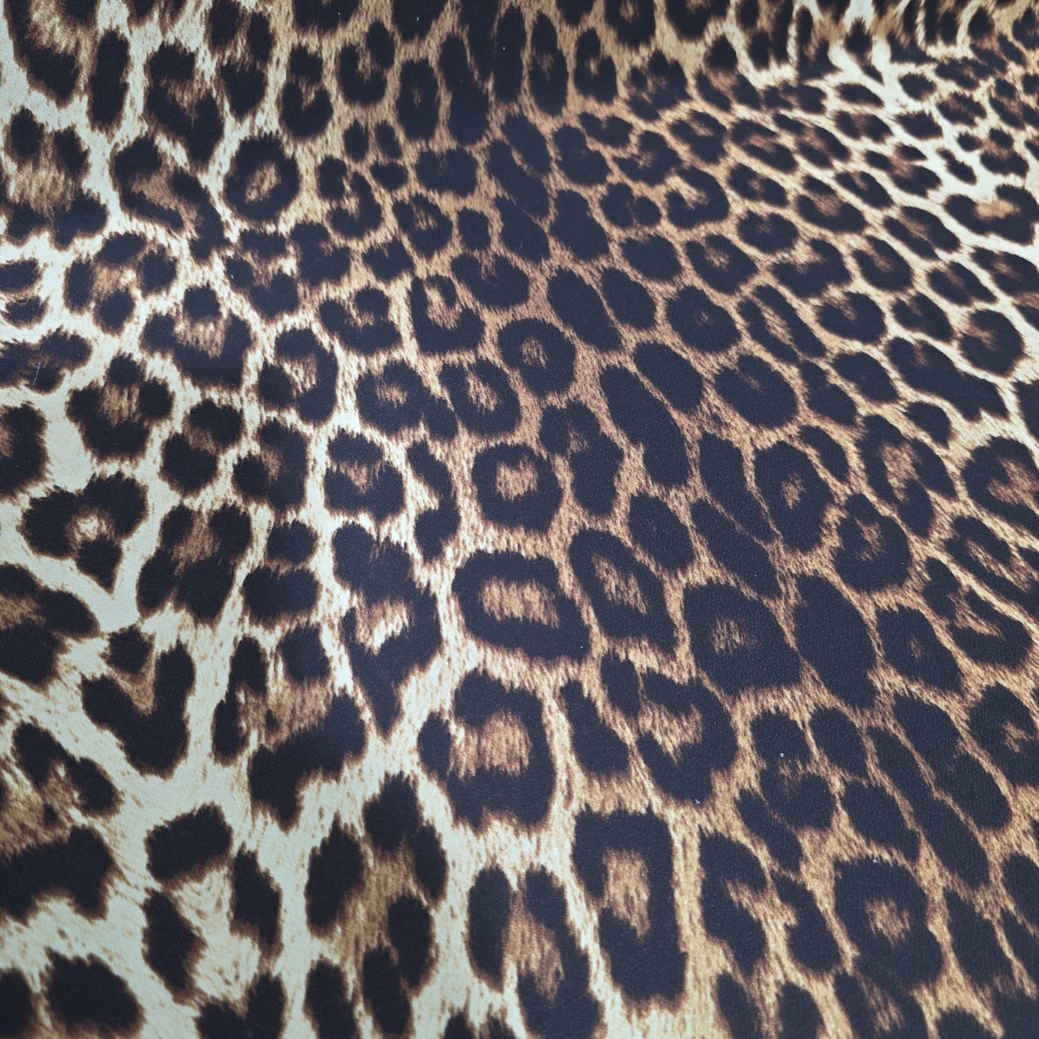 Animal Print Bubble Crepe Fabric 58